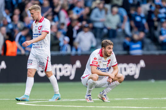 Degerfors Sebastian Ohlsson och Juhani Pikkarainen deppar
