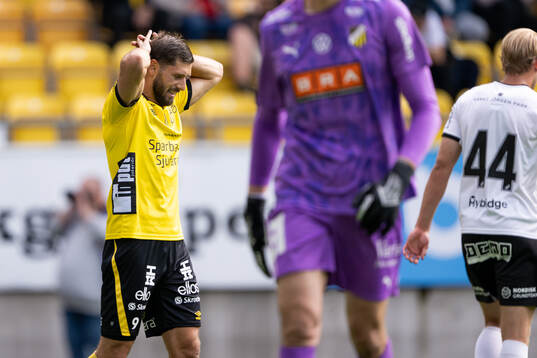 under fotbollsmatchen i Allsvenskan mellan Elfsborg och