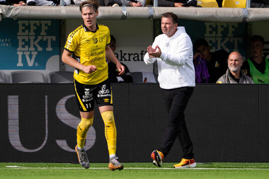 Häckens tränare Jens Gustafsson