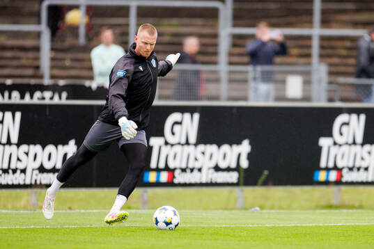 Halmstads målvakt Tim Erlandsson