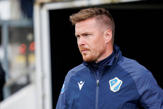 Halmstads tränare Johan Lindholm