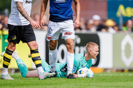 Halmstads målvakt Tim Erlandsson