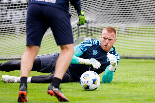 Halmstads målvakt Tim Erlandsson