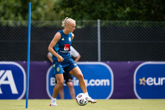 Hanna Bennison of the Swedish women's national football