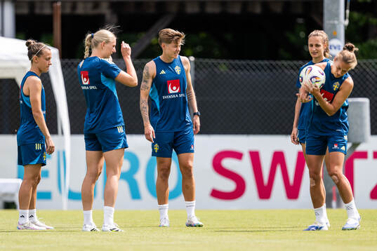 Julia Zigiotti Olme, Stina Blackstenius, Lina Hurtig,