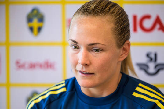 Magdalena Eriksson of the Swedish women's national football