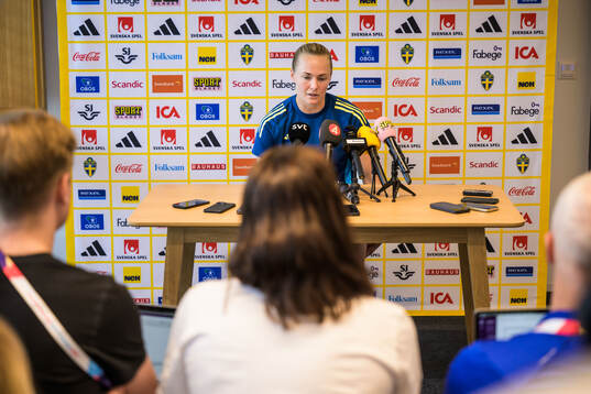 Magdalena Eriksson of the Swedish women's national football