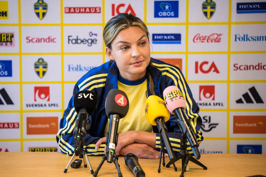 Johanna Rytting Kaneryd of the Swedish women's national
