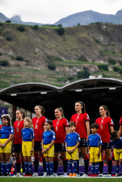 Guro Reiten, Caroline Graham Hansen, Vilde Bøe Risa,