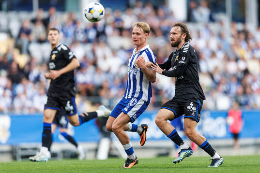 IFK Göteborgs Max Fenger och Sirius Simon Sandberg