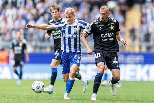 IFK Göteborgs David Kruse och Sirius Jakob Voelkerling