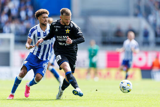 IFK Göteborgs Thomas Santos och Sirius Dennis Widgren