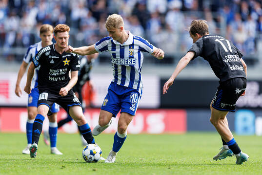 IFK Göteborgs David Kruse och Sirius Marcus Lindberg