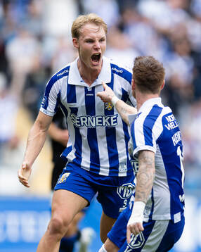 IFK Göteborgs Max Fenger jublar