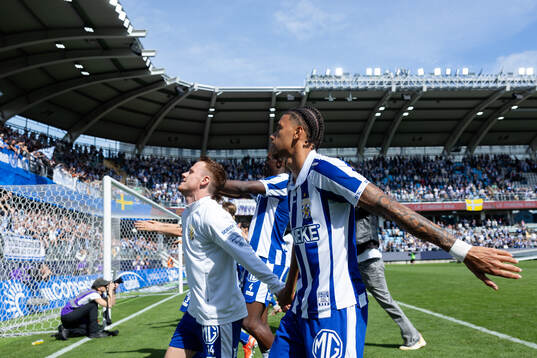 IFK Göteborgs Tobias Heintz och Sebastian Clemmensen