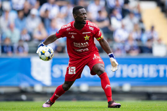 Sirius målvakt Ismael Diawara