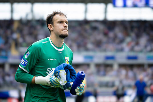 IFK Göteborgs målvakt Elis Bishesari