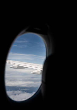 General view from the plane