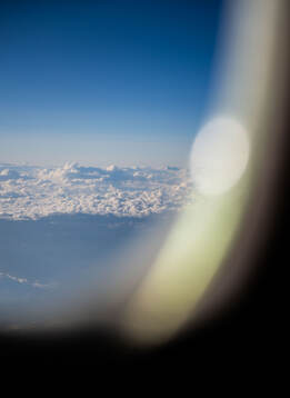 General view from the plane