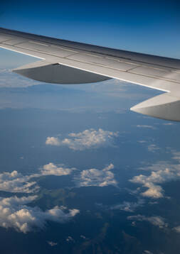 General view from the plane