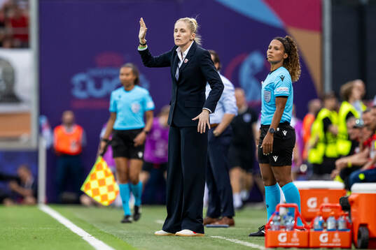 Head coach Gemma Grainger of Norway