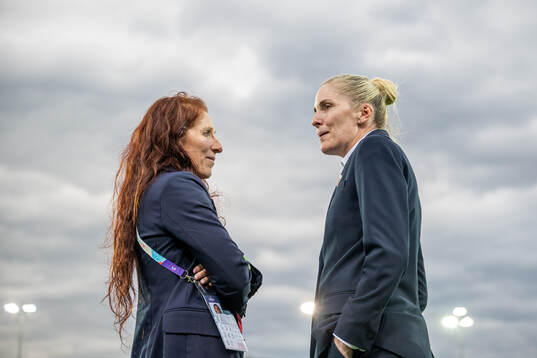 Lise Klaveness, president of the Norwegian Football
