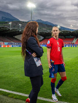 Lise Klaveness, president of the Norwegian Football