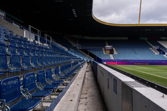 Interior view of Allmend Stadion Luzern