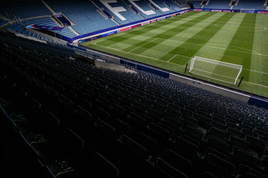 Interior view of Allmend Stadion Luzern