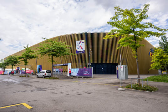 Exterior view of Allmend Stadion Luzern