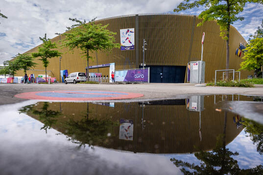 Exterior view of Allmend Stadion Luzern
