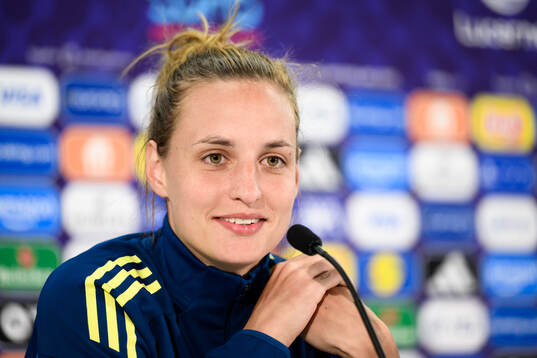 Nathalie Björn of the Swedish women's national football