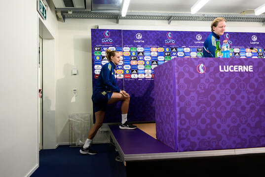 Nathalie Björn of the Swedish women's national football