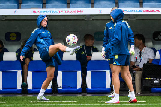 Hanna Lundkvist of the Swedish women's national football
