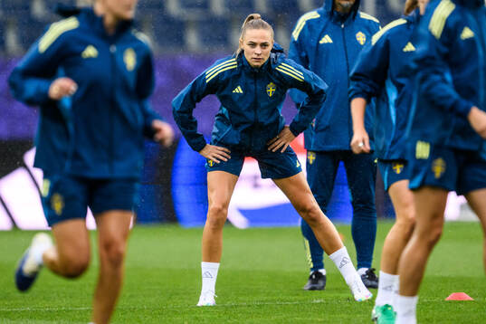 Fridolina Rolfö of the Swedish women's national football