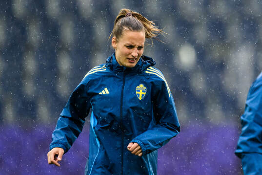 Nathalie Björn of the Swedish women's national football
