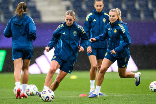 Hanna Lundkvist  of the Swedish women's national football