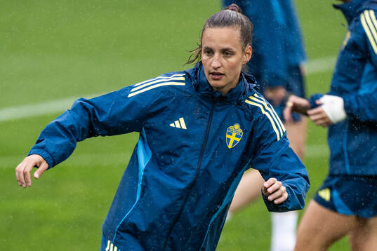 Nathalie Björn of the Swedish women's national football