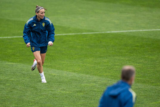 Kosovare Asllani of the Swedish women's national football