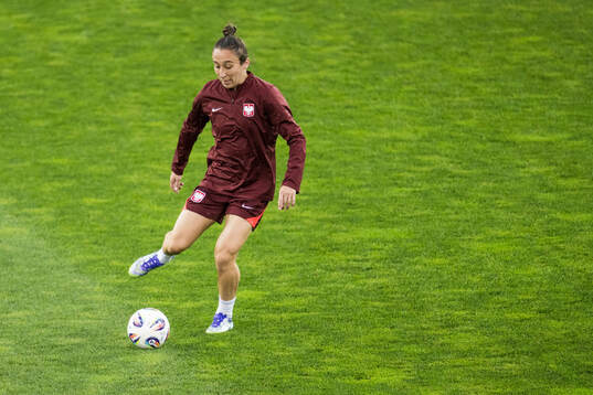 Sylwia Matysik of the Polish women's national football team