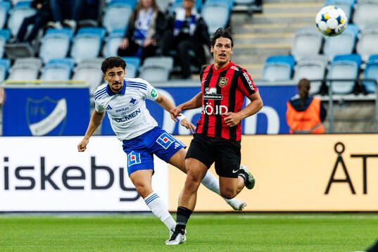 IFK Norrköpings Ismet Lushaku och Brommapojkarnas Kevin