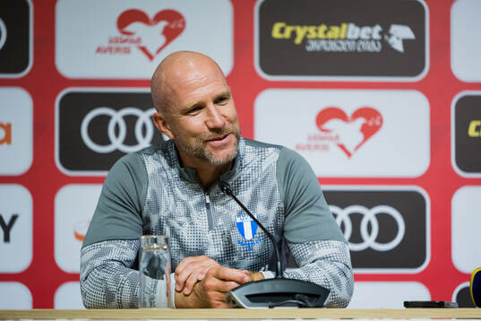 Head coach Henrik Rydström of Malmö FF