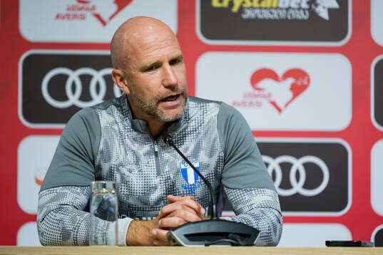 Head coach Henrik Rydström of Malmö FF