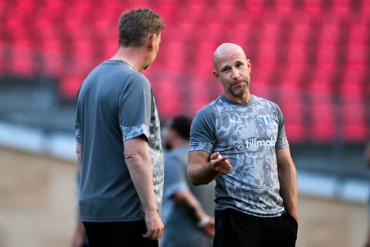 Assistant coach Peter Wettergren and Head coach Henrik