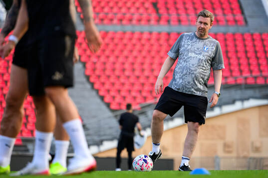 Assistant coach Peter Wettergren