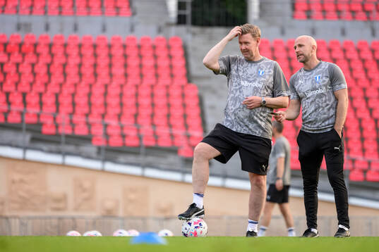 Assistant coach Peter Wettergren and Head coach Henrik
