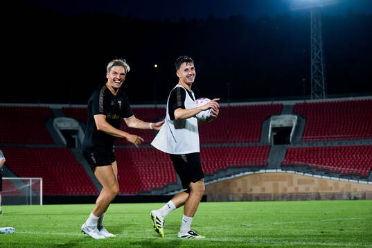 Jens Stryger Larsen and Kenan Busuladzic
