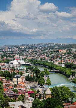 The city of Tbilisi