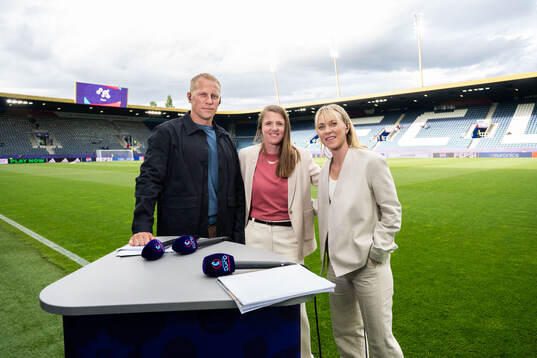 Richard Henriksson, Kirsten van de Ven and Johanna Frisk of
