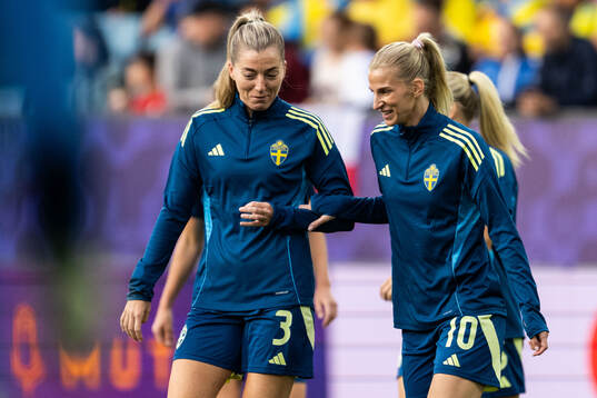 Linda Sembrant and Sofia Jakobsson of Sweden
